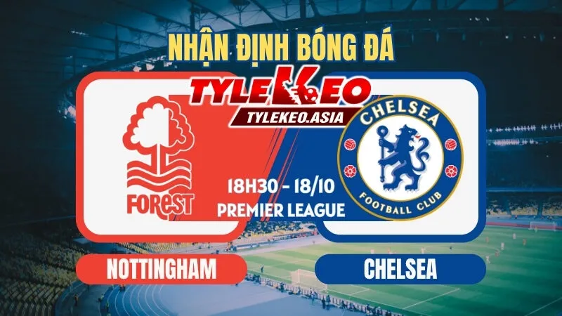 Soi Kèo Nottingham Vs Chelsea 18/10: Sắc Xanh Sẽ Bùng Nổ